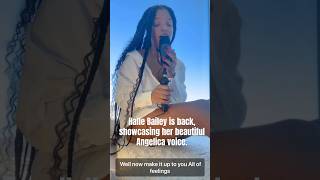 Halle Bailey Cover Yebba  Heartbreak hallebailey ddg voice vocals yebba coversong [upl. by Abas]