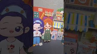 Jajan Snack di minimarket 🥰🥰🥰 diy miniature viralvideo shorts lofi music cute イラスト [upl. by Seraphim]