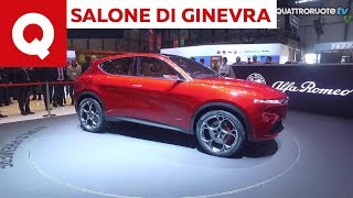 Alfa Romeo Tonale ecco come è fatta fuori e dentro Arriva nel 2020  Salone di Ginevra 2019 [upl. by Hepsibah]