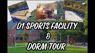 Where Do Student Athletes Live Arena amp Dorm Tour at Quinnipiac University [upl. by Koblick]