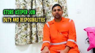 Store Keeper Job Kiya Hota Hai II And Material Controller Job Med Gulf Interview QNA 2021 [upl. by Eibur]