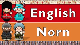 GERMANIC ENGLISH amp SHETLANDIC NORN [upl. by Pinkham517]