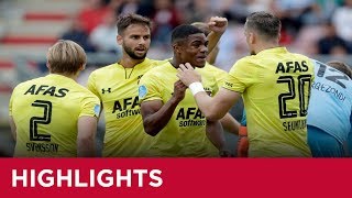 Highlights FC Emmen  AZ  Eredivisie [upl. by Marni]