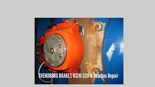 SVENDBORG BRAKES BSFH 520 R Gearbox Repair [upl. by Kramer]