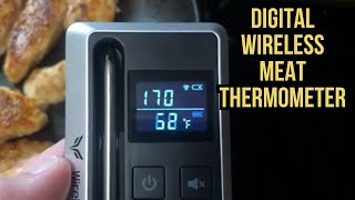 Wireless Meat Thermometer  Digital Wireless Long Range Bluetooth Thermometer [upl. by Ikairik]