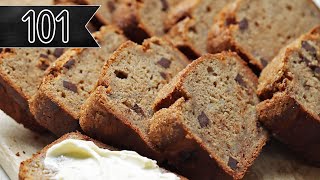 Simply The Best Banana Bread Recipe  Its EASY TOO [upl. by Aitam]