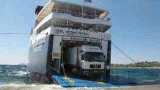 Apollon Hellas at Aegina  Water over the Ramp [upl. by Samuella]