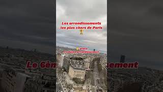 les arrondissements les plus cher de paris [upl. by Aerdua]