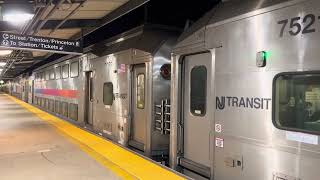 NJ Transit Train Departing to Trenton on Track 1 ultralegendarybeast trains njtransit [upl. by Nesrac570]