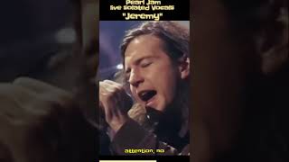 Pearl Jam Live Isolated Vocals quotJeremyquot singer pearljam [upl. by Eslud]