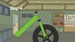 OLD VIDEO  TheCroco Balance Bike Assembly Instructions Video [upl. by Karlan468]