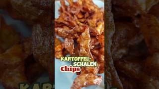 🥔 Nie wieder Kartoffelschale wegschmeißen 🤩👍🏼 Kartoffelschalenchips potatoechips fyp Kartoffel [upl. by Aymer242]