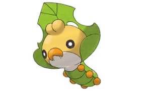 Pokemon Cries  Sewaddle  Swadloon  Leavanny [upl. by Eisen]