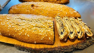 Ciambella arrotolata ripiena di marmellata Ottima anche con il vino [upl. by Efren]