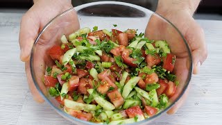 Dieser italienische Tomaten Gurken Salat wird Ihren Tag einzigartig machen 241 [upl. by Chloe]