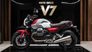 GUZZI GLORY New 2025 Moto Guzzi V7 First Look Overview  Retro Charm Meets Modern Muscle [upl. by Spenser]