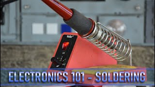 How to Solder  Electronics 101 [upl. by Eenafit]