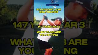 Conquering the Challenging 11th Hole at East Lake Can I Stick the Green golf shorts eastlake [upl. by Ahsikcin]