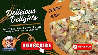 Zarda Rice Recipe  Sweet Chawal  شادیوں والا دیگی زردہ  Degi Style Zarda by Asiancuisinefood [upl. by Bencion]