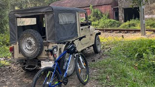 80 km cycle ride  ride on Rockrider st 540  Gibon Wildlife sanctuary [upl. by Ainud]