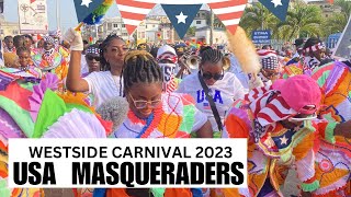 USA 🇺🇸 MASQUERADERS WESTSIDE CARNIVAL 2023 AWESOME PERFORMANCE IN TAKORADIGHANA 🇬🇭 [upl. by Anasiul]