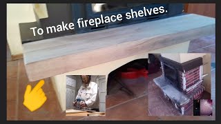 How to make an oak mantelpiece joinery design Raits Hots [upl. by Duthie]