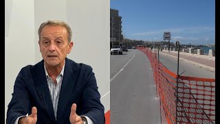 PISTA CICLABILE LE RAGIONI DEL SINDACO TRANCHIDA [upl. by Annodal]