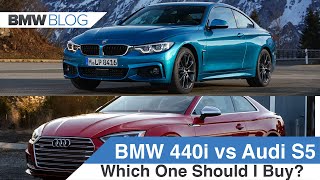 BMW 440i Coupe vs Audi S5 Coupe  Which One Should I Buy [upl. by Annoed98]