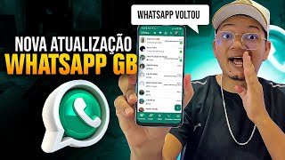 ✅ VOLTOU Novo Whatsapp Gb atualizado FUNCIONANDO [upl. by Iruam]