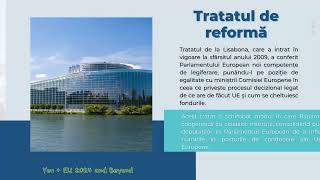 Tratatul de la Lisabona o reformă a Uniunii Europene [upl. by Nissie]