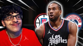 THIS IS HOW WE SHOULD ALWAYS PLAY  Los Angeles Clippers VS Washington Wizards REACTION [upl. by Granoff]