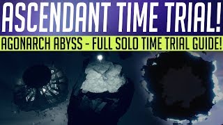 Destiny 2  ASCENDANT CHALLENGE Agonarch Abyss Time Trial amp Solo Guide [upl. by Hook]