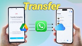 ↔️Transfer WhatsApp from Android to New iPhone 15↔️ [upl. by Aimat]