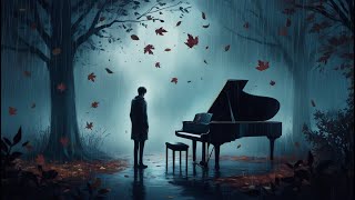 Dark Melancholic Piano with Rain drops  Mystery amp Sad Ambiance music [upl. by Burman]