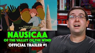 REACTION Nausicaa of the Valley of the Wind Trailer 1  Studio Ghibli GKIDS Movie 1984 [upl. by Battiste]