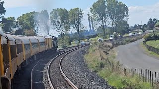 Ww644 pulling the River steam rover [upl. by Darren910]