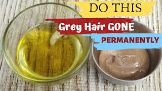 ⭐AWARDED Gray Hair Natural Home Remedies DIY  How to reverse WHITE HAIR Naturally  STOP Grey Hair [upl. by Alyose]