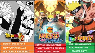 Naruto Hindi Dub Started On TV amp Naruto Shippuden Hindi Dub New Updates [upl. by Liddle]