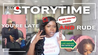 STORYTIME HAIRSTYLIST HORROR STORY she ran her mouth RECEIPTS INCLUDED [upl. by Aneeuq]