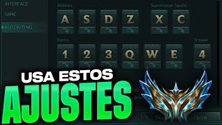 ⚙️ LA Mejor CONFIGURACIÓN para EMPEZAR A SUBIR ELO S12 ► Los AJUSTES que USAN LOS CHALLENGERS [upl. by Thayne]