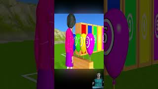 Scary Teacher 3D vs Squid Game Pop the Balloon Find Penalty Challenge Miss T Winning shorts [upl. by Gregorio417]