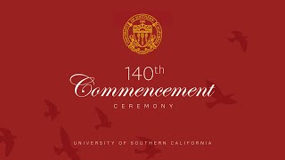 140th USC Commencement Ceremony May 12 2023 [upl. by Haerr]