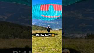 Funny paragliding take off 😂 [upl. by Oletha702]