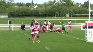 Rugby fédérale 3  32ème de finale retour OrléansLa Roche sur Yon [upl. by Asirahc508]