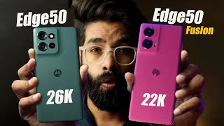 Best 5G Phone Under 25K ⚡ Moto edge 50 Fusion Vs Moto Edge 50 [upl. by Crow]