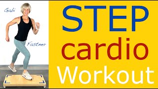 🍒38 min Stepcardioworkout  abnehmen und straffen 3500 Schritte [upl. by Rhoads]