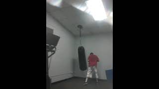 Anthony Wall Boxing Gym Work YouTube Shorts [upl. by Galang818]