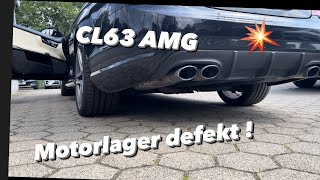 MB CL63 AMG  Motorlager rechts wechseln  Soundcheck  KENO [upl. by Hubert]