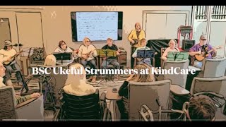 Ukeful Strummers at KindCare Assisted Living ukulele songs Paper Moon Bye Bye Love Simple Melody [upl. by Noeht]