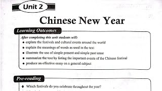 Chinese New Year English 10th second unitUrdu translation [upl. by Anelad497]